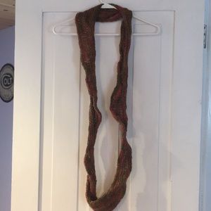 Hand Knit Infinity Scarf